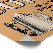 Poster Koffieproductiviteit (Hoek)