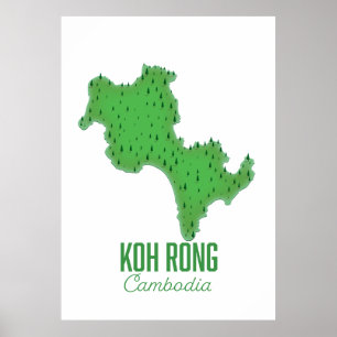 Poster Koh Rong Cambodge