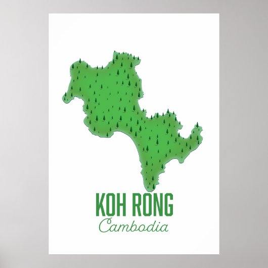 Poster Koh Rong Cambodge (Devant)