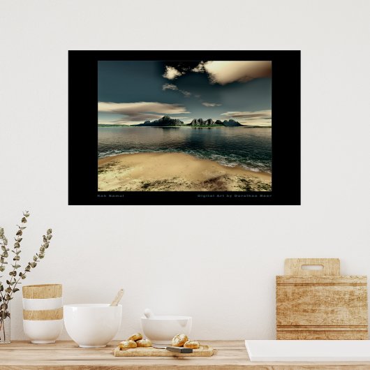 Poster Koh Samui (Cuisine)