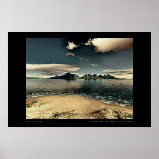 Poster Koh Samui (Devant)