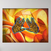 Poster Kohanim Bénédiction (Devant)