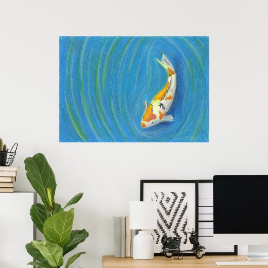 Poster Koi (Bureau à domicile)