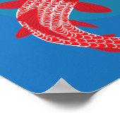 Poster Koi Fish (Coin)