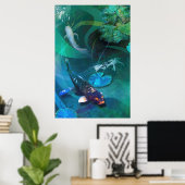 Poster Koi Fish JOY DE KOI (Bureau à domicile)
