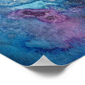 Poster Koi Fish Line Art Watercolor  (Coin)