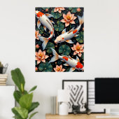Poster Koi Pond (Bureau à domicile)