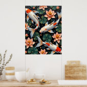 Poster Koi Pond (Cuisine)