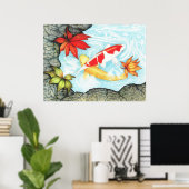 Poster Koi Pond (Bureau à domicile)
