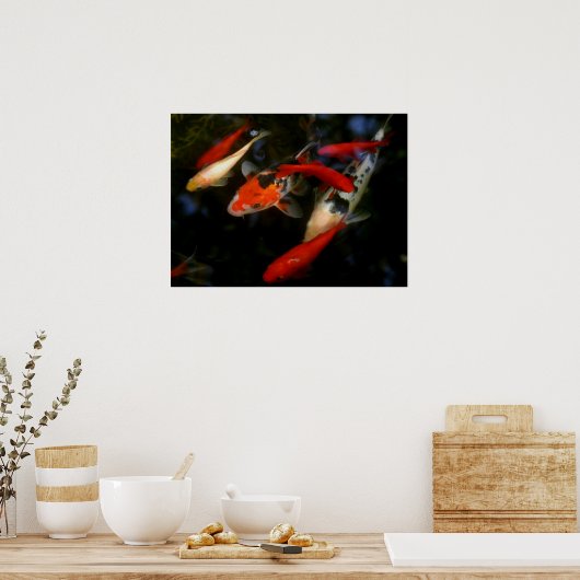 POSTER KOI ZEN (Cuisine)