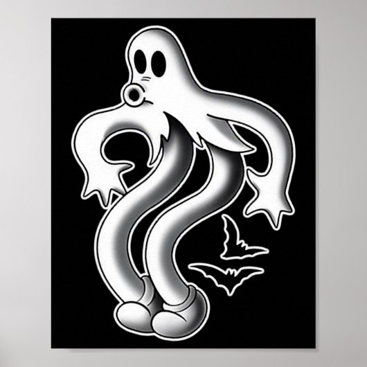 Poster Koko The Clown Ghost Éffrayant Ts (Devant)