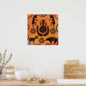POSTER KOKOPELLI  (Cuisine)