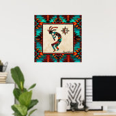 Poster Kokopelli Sud-Ouest (Bureau à domicile)