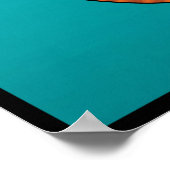 Poster Kokopelli Sud-Ouest (Coin)