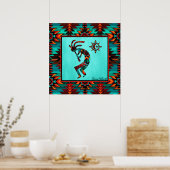 Poster Kokopelli Sud-Ouest (Cuisine)