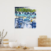 Poster Kolios Blue (Cuisine)