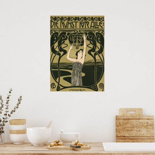 POSTER KOLOMAN MOSER (Cuisine)