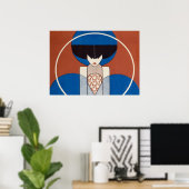 POSTER KOLOMAN MOSER (Bureau à domicile)