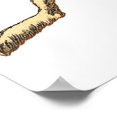 Poster konijnen en katten (Hoek)