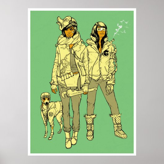 Poster Konni, dentelle & Leroy Brown (Devant)