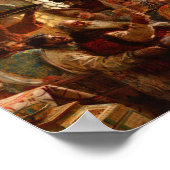 Poster Konstantin Makovsky - Fête Mariage de Boyar (Coin)