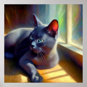 Poster Korat Cat