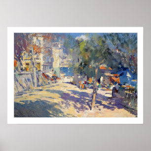 Poster Korovin, vue au sud d'affiche de la France