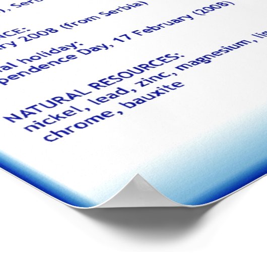 Poster Kosovo (Coin)