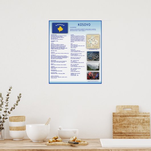 Poster Kosovo (Cuisine)