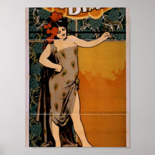 Poster Koster et Bials, rétro théâtre "de Hall musical"