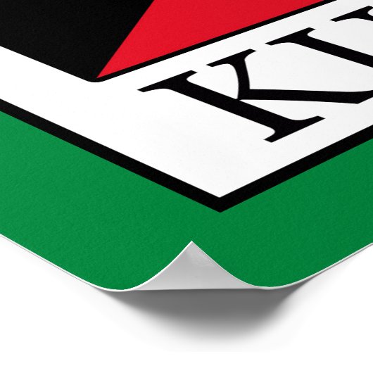 Poster Koweït (Coin)