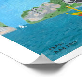 Poster Krabi, Thaïlande (Coin)