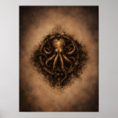 Poster Kraken Marque Sigil Pirate (Devant)