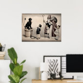 Poster Krampus déplaisant (Bureau à domicile)