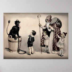 Poster Krampus Déplaisant