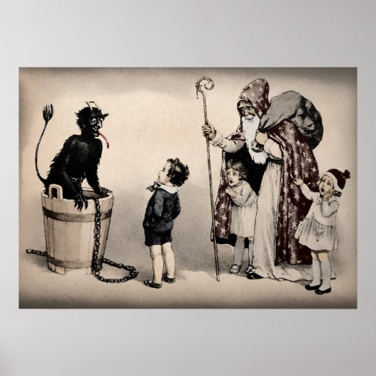 Poster Krampus déplaisant (Devant)