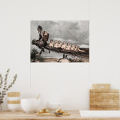 Poster Krampus déplaisant (Cuisine)