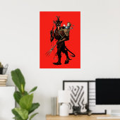 Poster Krampus déplaisant (Bureau à domicile)