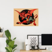 Poster Krampus déplaisant (Bureau à domicile)