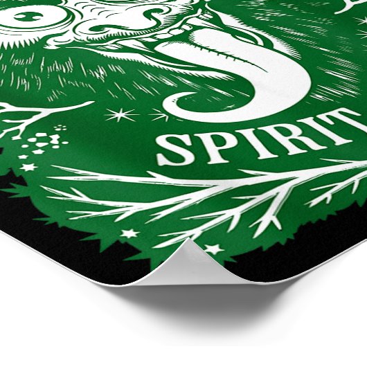 Poster Krampus Is My Srit Animal German Folklore For Kram (Coin)