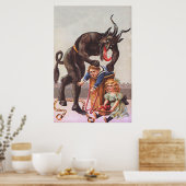 Poster Krampus kidnapping (Cuisine)