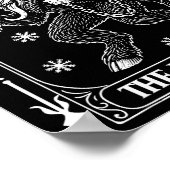 Poster Krampus Tarot Card Design Christmas Season Evil Pa (Coin)