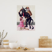 Poster Krampus vintage (Cuisine)