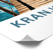 Poster Kranjska Gora Slovénie Imprimer (Coin)