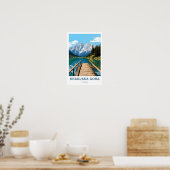 Poster Kranjska Gora Slovénie Imprimer (Cuisine)