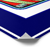 Poster  krant Plakat Berliner Tageblatt (Hoek)