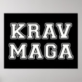 Poster Krav Maga (Devant)