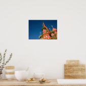 Poster Kremlin, Vasiliy Béni | Moscou, Russie (Cuisine)