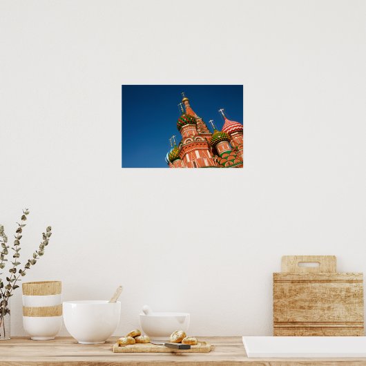 Poster Kremlin, Vasiliy Béni | Moscou, Russie (Cuisine)