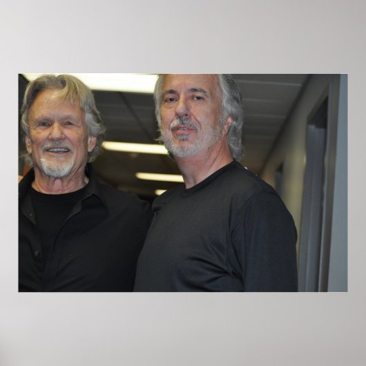 Poster Kris Kristofferson, Rob Bonine, Songwriters (Devant)